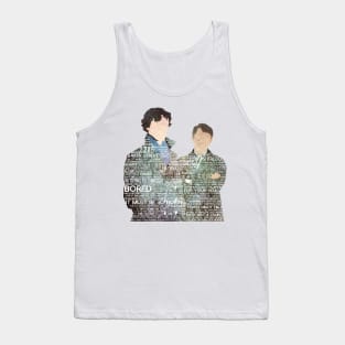 Sherlock Quotes Tank Top